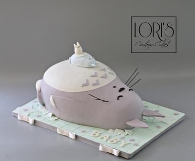 My neighbor Totoro - Cake by Lori Mahoney (Lori's Custom Cakes) 