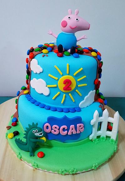 Peppa Pig for Oscar - Cake by sasa's cakes 
