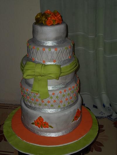 My Brother-in-law's wedding - Cake by erima ojobo
