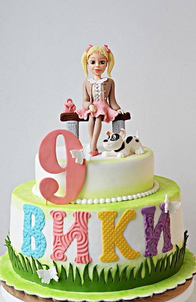 Birthday cake - Cake by benyna