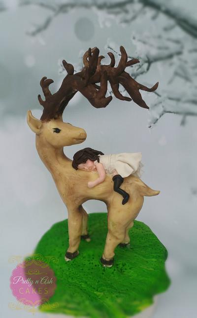 A Stag - Animal Rights Collaboration - Cake by PrettynAshCakes