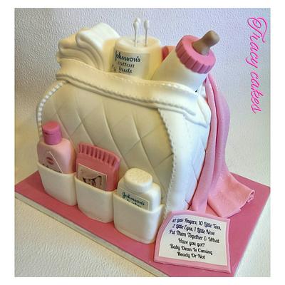 Baby changing Bag No:2 - Cake by Tracycakescreations