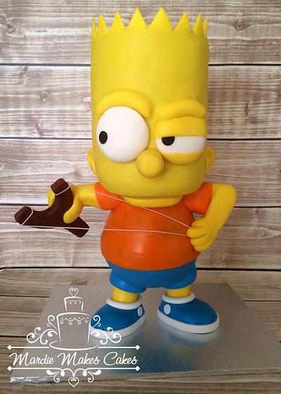 Bart the Cake  - Cake by Mardie Makes Cakes