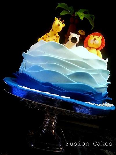 ruffle cake - Cake by fusion cakes srilanka