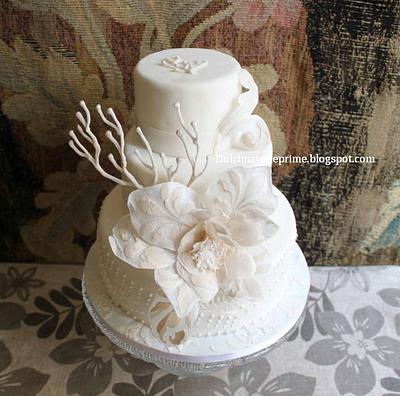 Wafer paper cake - Cake by Francesca Belfiore Dolcimaterieprime