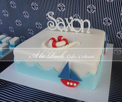 Nautical Theme Birthday Cake - Cake by A la Roch Cakes & Sweets