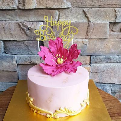 Flowers Cake - Cake by Mora Cakes&More