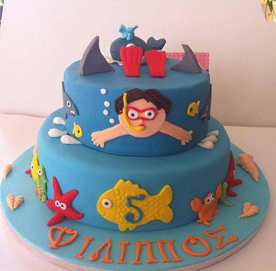 UNDER THE SEA - Cake by RANIA41