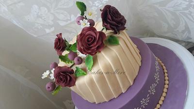 floral fantasy - Cake by aarti