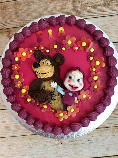 Masha and The Bear - Cake by K Cakes