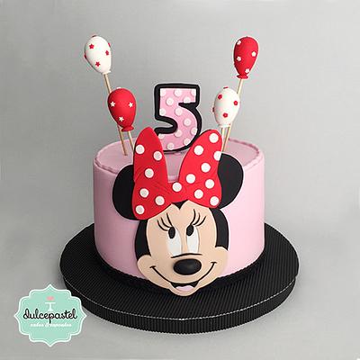 Torta Minnie Mouse Medellín - Cake by Dulcepastel.com