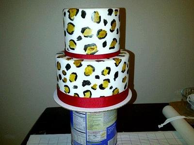 Leopard Print - Cake by Clary