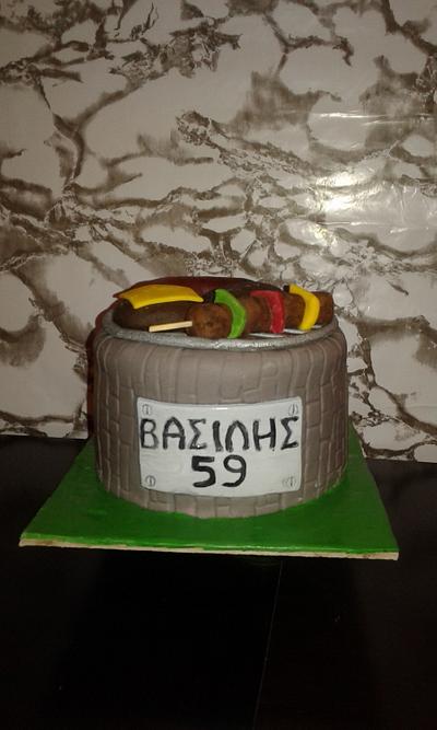 Barbecue cake  - Cake by Maria Tsilinikou