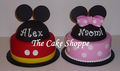 Mickey & Minnie cakes - Cake by THE CAKE SHOPPE