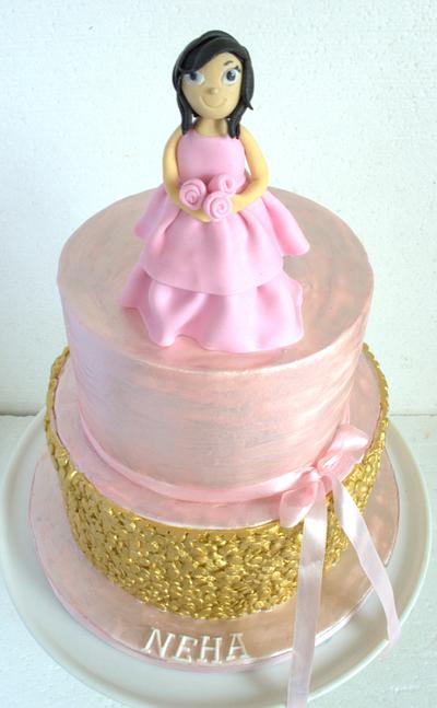 Cake for a little girl! - Cake by Ritu S