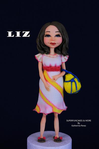 LIZ - Baby on the way! - Cake by Super Fun Cakes & More (Katherina Perez)