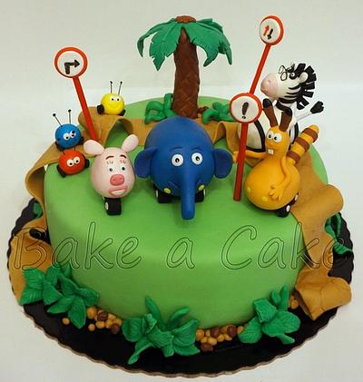 Jungle Junction - Cake by bakeacakebp