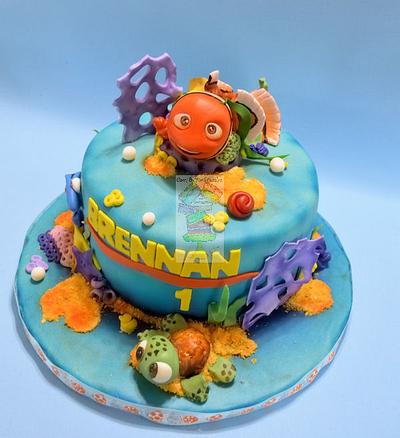  Nemo Cake With Squirt Smash - Cake by Yari 