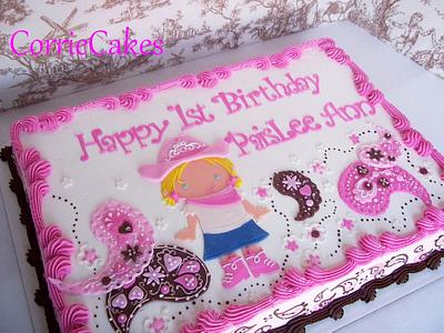 Paisley for PaisLee - Cake by Corrie