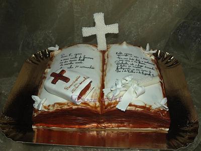 First communion & Baptism cake - Cake by Magda Martins - Doce Art