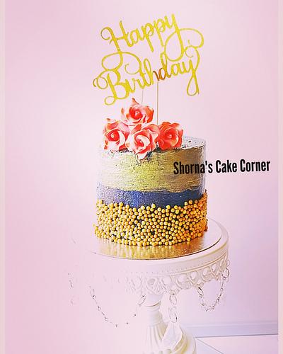 Blue Beauty  - Cake by Shorna's Cake Corner