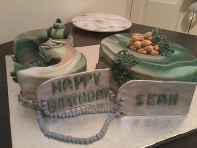 Army birthday - Cake by Lior's Cake Designs