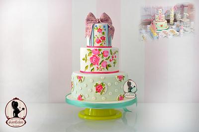 Shabby Chic Cake - Cake by Sweetcakes