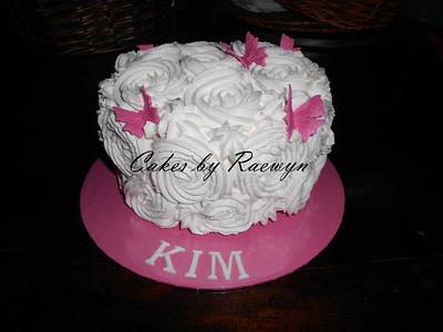 Kim's Buttercream Roses - Cake by Raewyn Read Cake Design