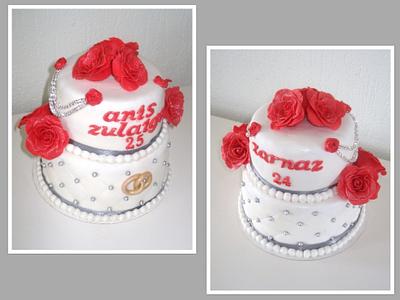 Little wedding cake, 12 p. - Cake by Biby's Bakery