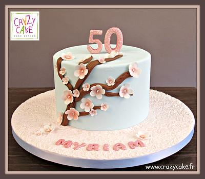 Cherry Blossom - Cake by Crazy Cake