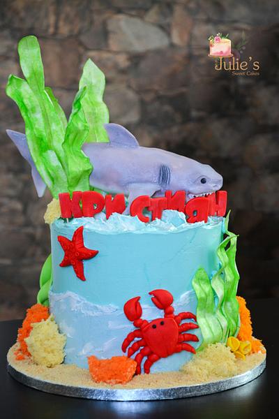 Under the sea cake :) - Cake by Julie's Sweet Cakes
