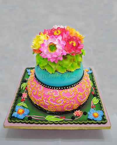 Colours Of Tibet - Cake by Louis Ng