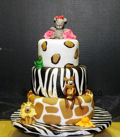 Wild Thang! Birthday - Cake by Sweets By Monica
