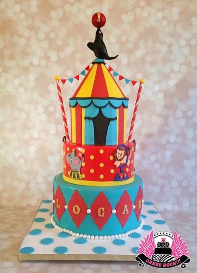 Big Top Circus Cake - Cake by Cakes ROCK!!!  