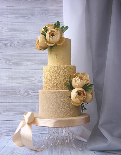 Beige wedding - Cake by Svetka80