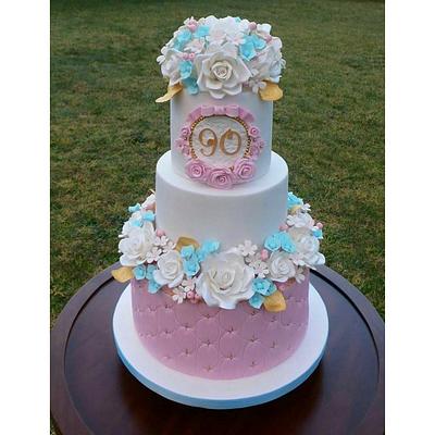 Simply Elegant - Cake by Lisa-Jane Fudge