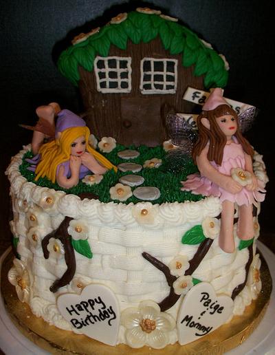 Fairy Cake - Cake by Tracy's Custom Cakery LLC