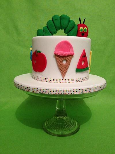 The Very Hungry Caterpillar - Cake by Owatto