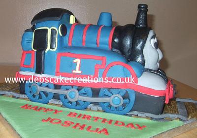Thomas the Tank Engine - Cake by debscakecreations