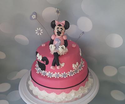 Minnie Mouse Cake. - Cake by Pluympjescake