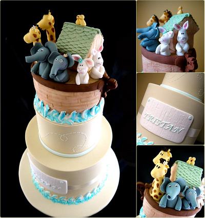 Noah's Ark Cake - Cake by Leah Jeffery- Cake Me To Your Party
