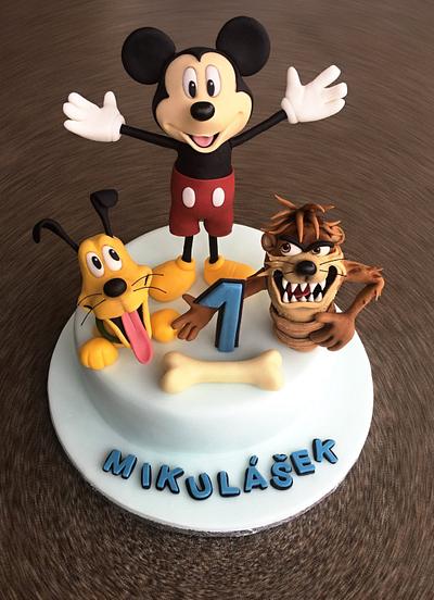 Mickey Mouse - Cake by Romana Bajerová
