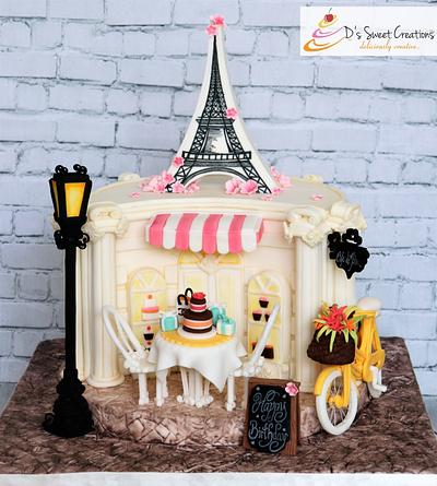 Paris Birthday Cake - Cake by Deepa