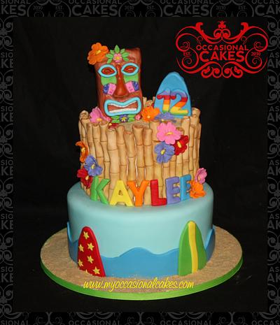 tiki - Cake by Occasional Cakes