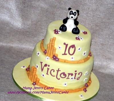 Panda Birthday - Cake by Jenn