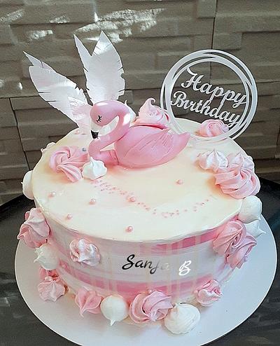 flamingo cake - Cake by Sanja 