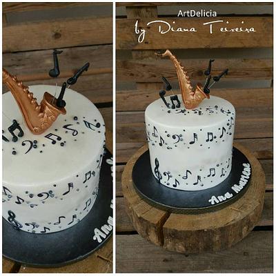 Musical Cake - Cake by Unique Cake's Boutique