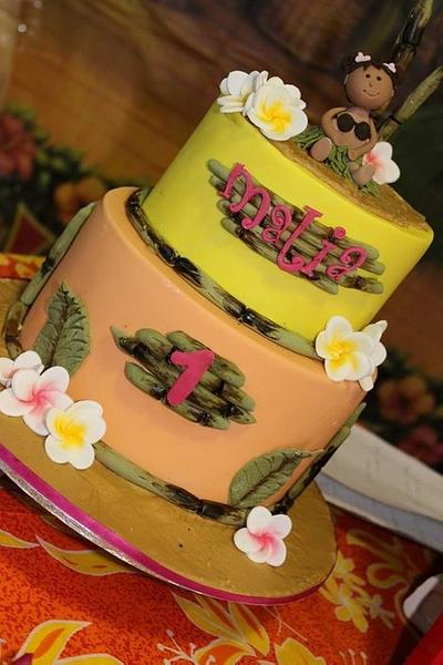 Aloha First Birthday cake - Cake by Cake Est.