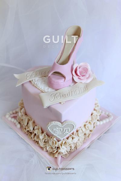 Pink and Lovely - Cake by Guilt Desserts