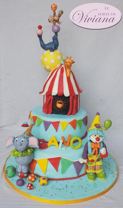 Circus cake - Cake by Viviana Aloisi